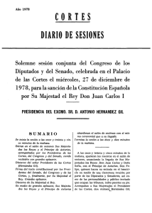 sesión conjunta - Congreso de los Diputados