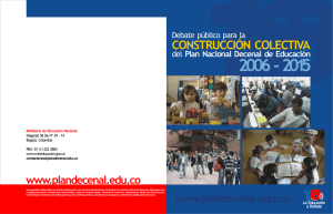 CONSTRUCCIÓN COLECTIVA - Ministerio de Educación
