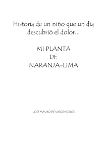 De Vasconcelos, Jose Mauro - Mi Planta de Naranja Lima