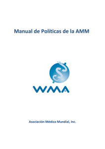Manual de Políticas de la AMM