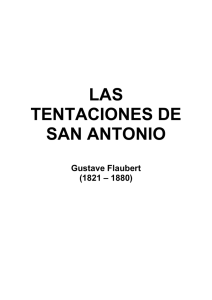 Flaubert, Gustave, LAS TENTACIONES DE SAN ANTONIO