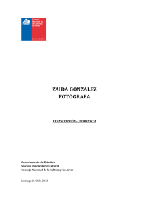 ZAIDA GONZÁLEZ FOTÓGRAFA