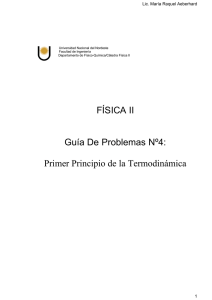FÍSICA II Guía De Problemas Nº4: Primer