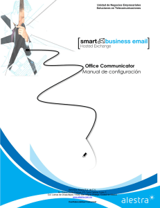 Office Communicator Manual de configuración