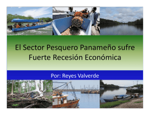 El Sector Pesquero Panameño sufre Fuerte Recesión