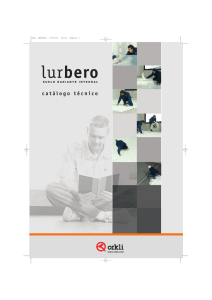 Catálogo Técnico Lurbero