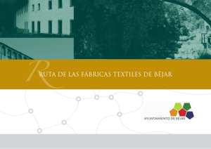 ruta de las fábricas textiles de béjar