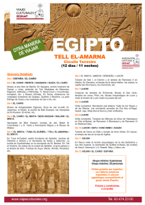 tell el-amarna - Viajes Culturales Seshat
