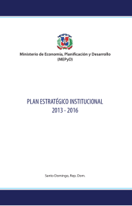 plan estratégico institucional 2013 - 2016