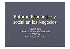 Entorno Económico y Social en los Negocios