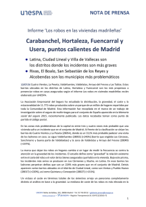 NdP. Carabanchel, Hortaleza, Fuencarral y Usera, puntos calientes