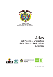 del Potencial Energético de la Biomasa Residual en Colombia