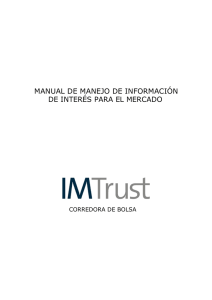 Manual de Manejo de Información