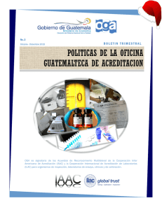 POLITICAS DE LA OFICINA GUATEMALTECA DE ACREDITACION