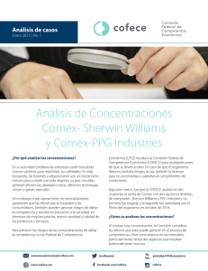 Sherwin Williams y Comex-PPG Industries