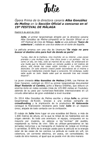Málaga Film Festival – Press release