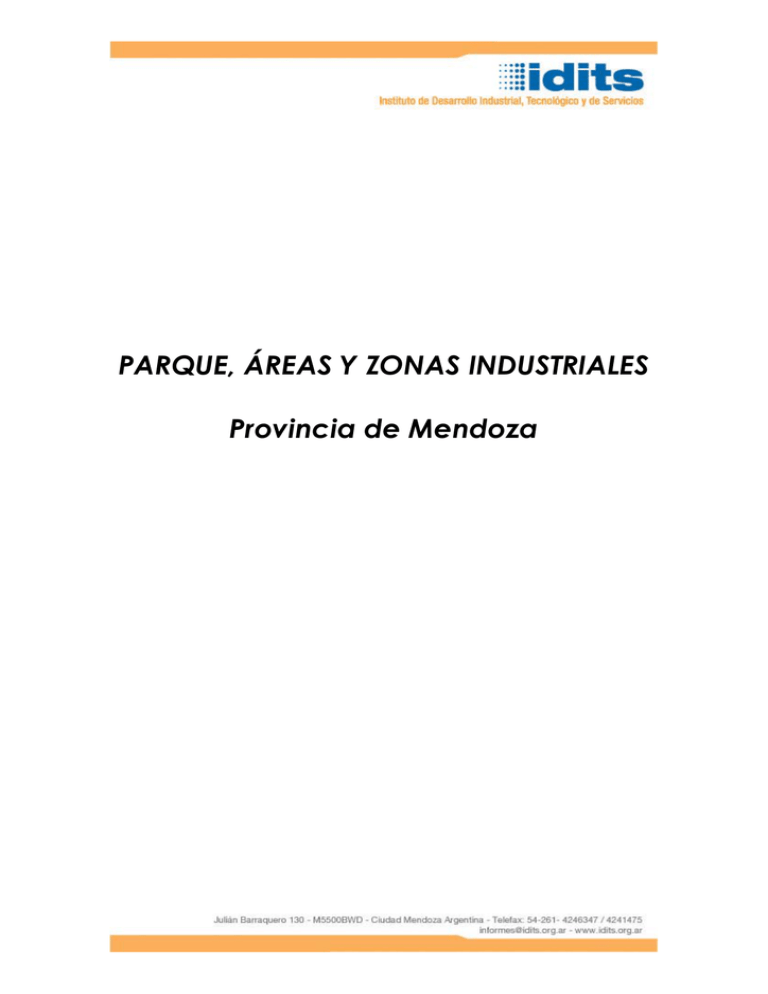 Informe Parques Industriales