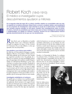 Robert Koch (1843-1910)
