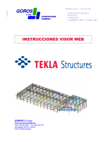 instrucciones visor web - Goros. Construcciones metálicas