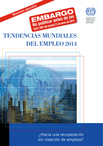 Tendencias mundiales del empleo 2014 | Resumen ejecutivo