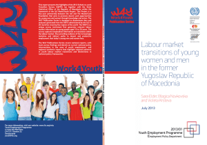 Labour market transitions of young women and men in the
