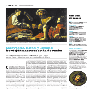 Caravaggio, Rafael y Tiziano: los viejos