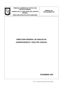 (M. P. Anales de J. y Boletín J.) - Poder Judicial del Distrito Federal