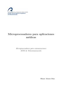 Microprocesadores para aplicaciones médicas