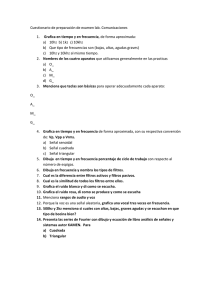 Cuestionario de preparación de examen lab. Comunicaciones 1