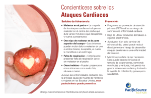 Concientícese sobre los Ataques Cardiacos