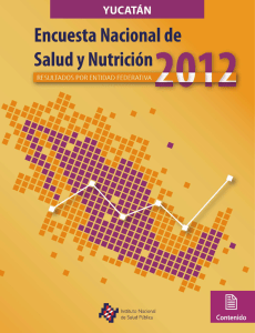 Yucatán - Encuesta Nacional de Salud y Nutrición 2012