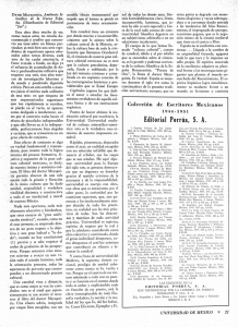 Porrúa, Editorial - Revista de la Universidad de México
