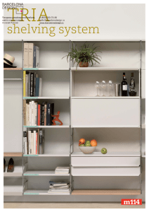 shelving system - Barcelona Design