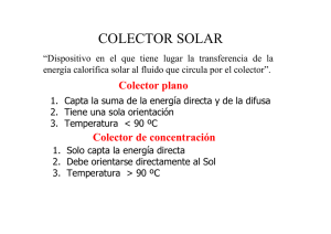 colector solar - Universidad de Castilla