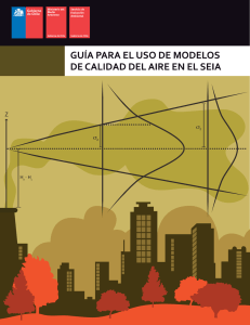 Guía para el uso de modelos de calidad del aire en el SEIA