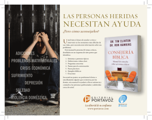 NECESITAN AYUDA - Editorial Portavoz