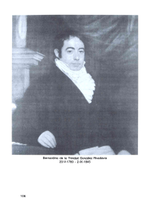 Bernardino de la Trinidad González Rivadavia 20-V-1780 - 2-IX-1845