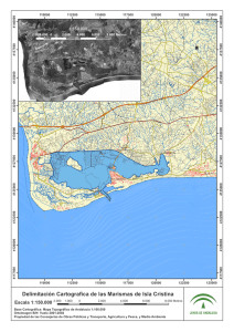 Delimitación Cartografica de las Marismas de Isla Cristina