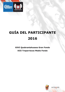 GUÍA DEL PARTICIPANTE 2016