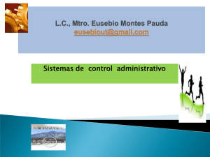 Sistemas de control administrativo