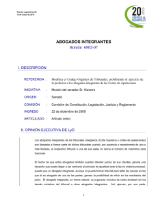 ABOGADOS INTEGRANTES Boletín 6802-07
