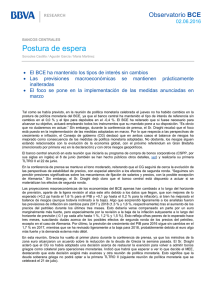 CENTRAL BANKS - BBVA Research