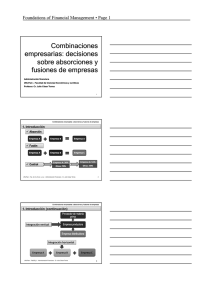 Combinaciones empresarias