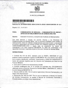 Dirección de Sanidad Ejército