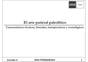 El arte parietal paleolítico