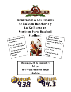 Bienvenidos a Las Posadas de Jackson Rancheria y La