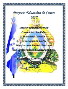 Proyecto Educativo de Centro PEC