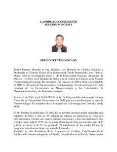 Sergio Fuentes Moyado - Academia Mexicana de Ciencias
