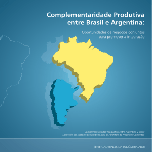 Complementaridade Produtiva entre Brasil e Argentina