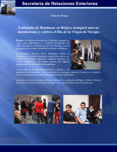 Embajada de Honduras en Bélgica inauguró nuevas instalaciones y